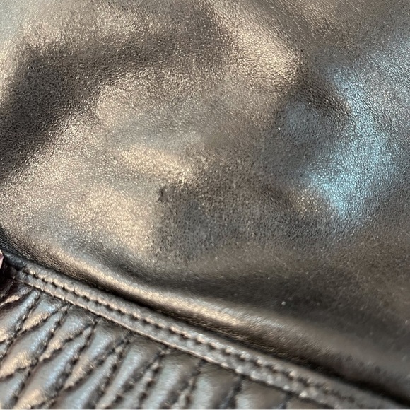 Bally vintage lamb skin leather quilted backpack bag main image 13